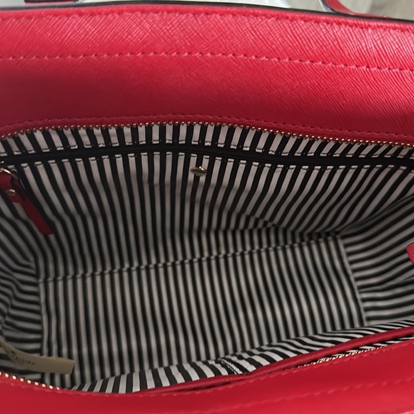 Kate Spade Red Satchel - Picture 3 of 4
